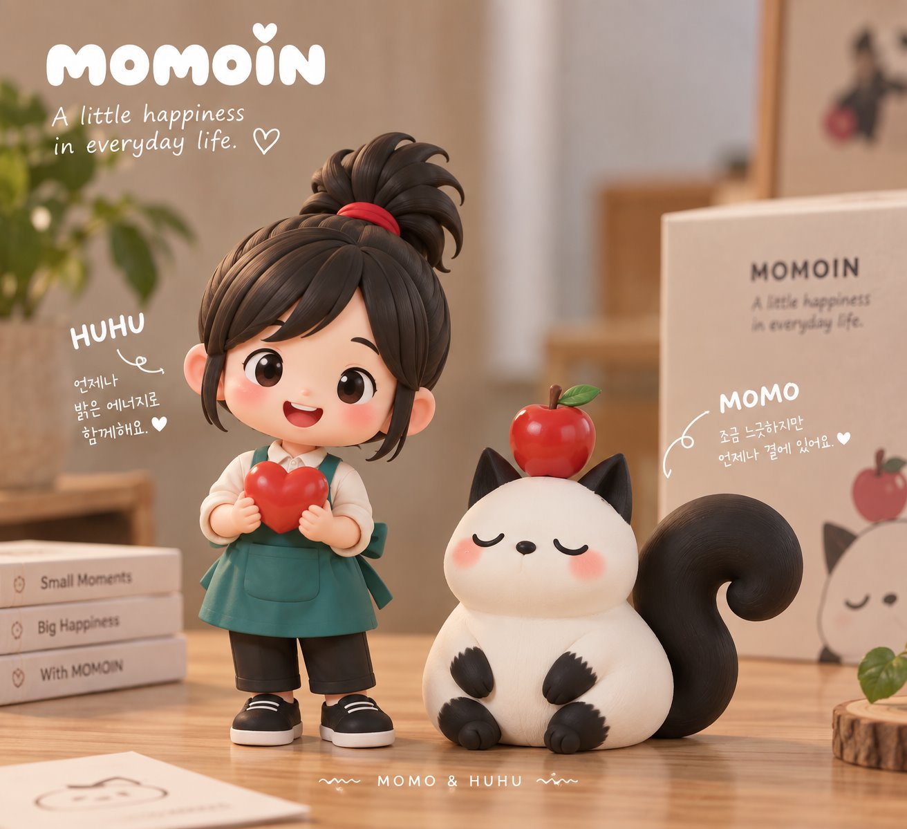 HUHU와 MOMO