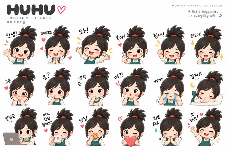 후후 이모티콘
